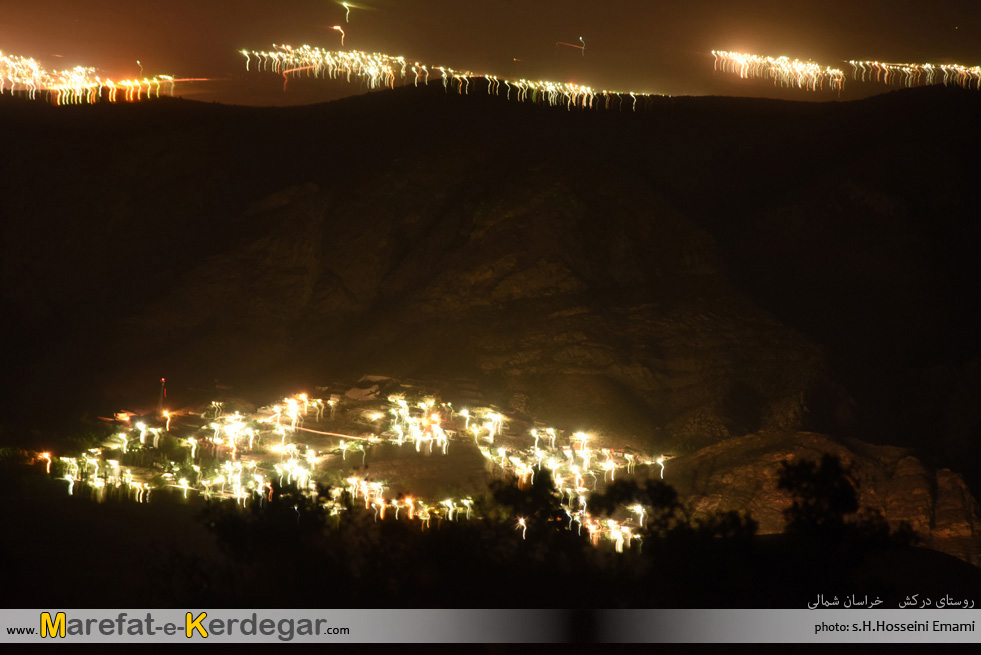 آسمان شب استان خراسان شمالی